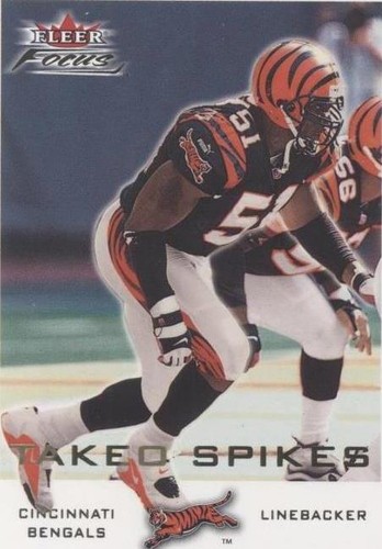 2000 Fleer Focus Takeo Spikes #170