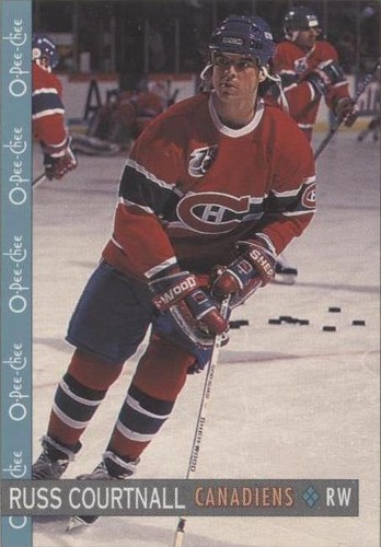 1992-93 O-Pee-Chee - Russ Courtnall #284