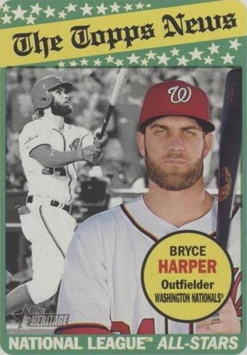 2018 Topps Heritage - Bryce Harper #52