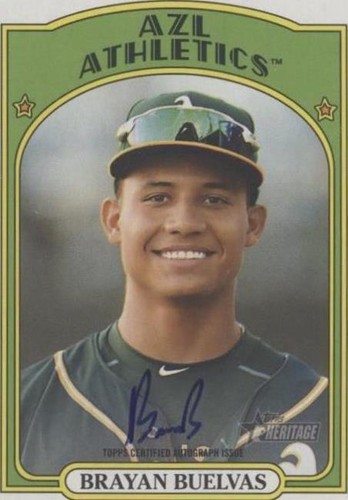 2021 Topps Heritage Minor League Edition - Brayan Buelvas #ROA-BB