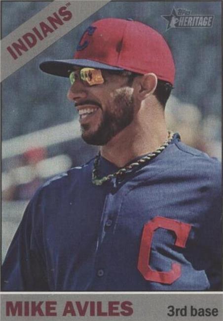 2015 Topps Heritage High Number - Mike Aviles #531