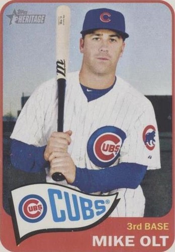 2014 Topps Heritage High Number - Mike Olt #H546