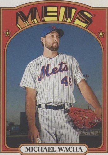 2021 Topps Heritage - Michael Wacha Miguel Andujar #72