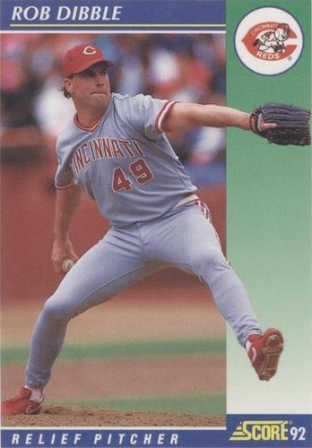 1992 Score - Rob Dibble #455