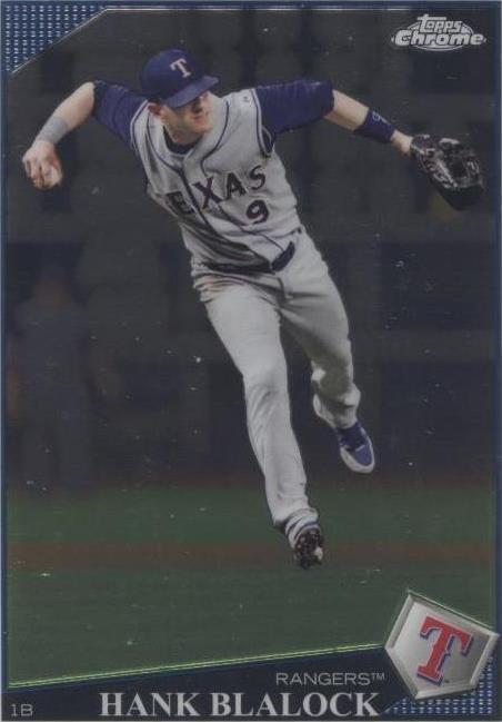 2009 Topps Chrome - Hank Blalock #119