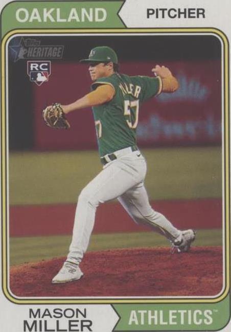 2023 Topps Heritage High Number - Mason Miller #510