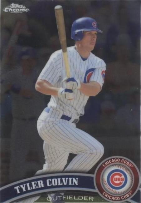 2011 Topps Chrome — Tyler Colvin No131