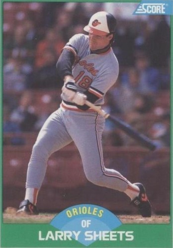 1989 Score - Larry Sheets #81