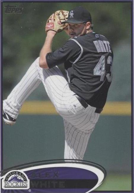 2012 Topps - Alex White #563