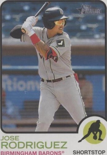 2022 Topps Heritage Minor League Edition - Jose Rodriguez #128