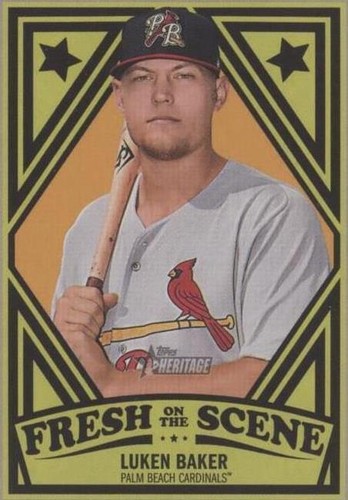 2019 Topps Heritage Minor League Edition - Luken Baker #FOS-26