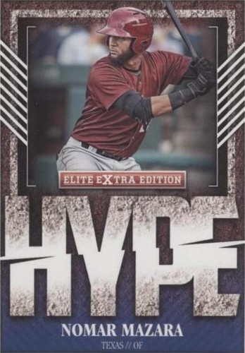 2015 Panini Elite Extra Edition - Nomar Mazara #9
