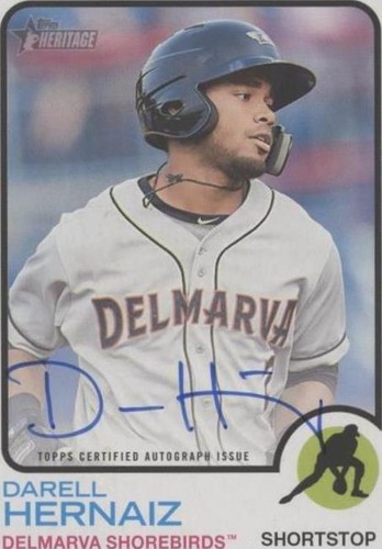 2022 Topps Heritage Minor League Edition - Darell Hernaiz #ROA-DHZ