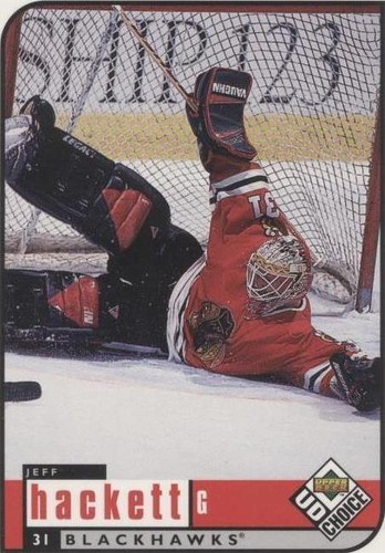 1998-99 Upper Deck UD Choice - Jeff Hackett #49