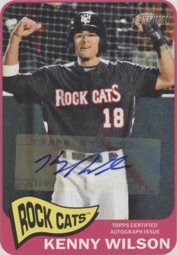 2014 Topps Heritage Minor League Edition - Kenny Wilson #ROA-KW