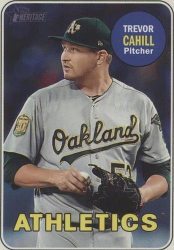 2018 Topps Heritage High Number - Trevor Cahill #533