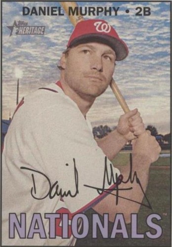 2016 Topps Heritage High Number - Daniel Murphy #644