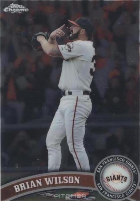 Topps Chrome 2011 - Brian Wilson #62
