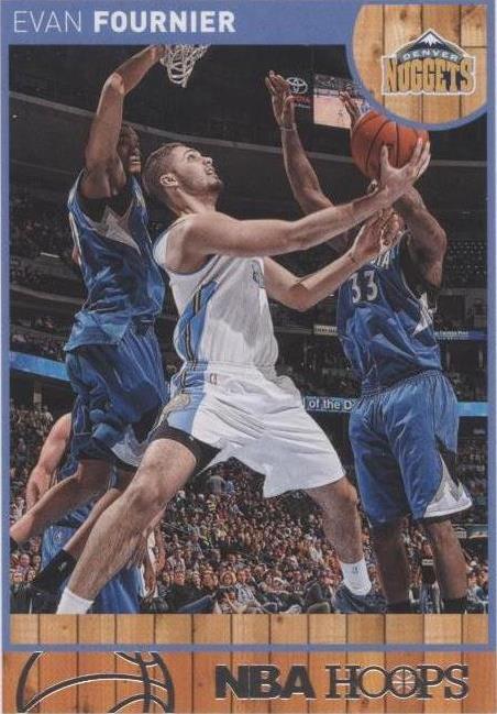 2013-14 NBA Hoops - Evan Fournier #135
