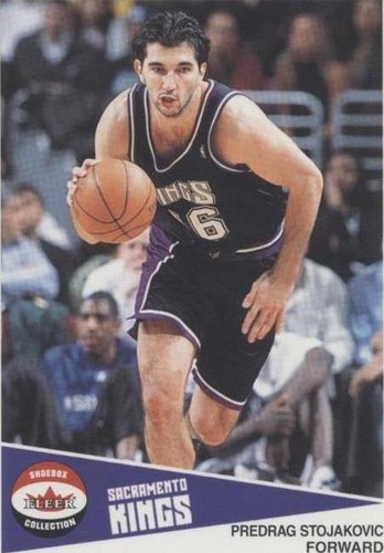 2001-02 Fleer Shoebox Collection - Peja Stojakovic #118