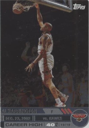 2005-06 Topps Big Game - Al Harrington #44