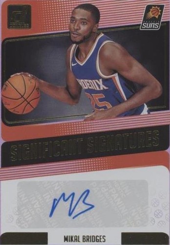 2018-19 Panini Donruss - Mikal Bridges #SS-MKB