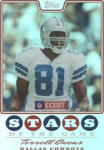 2008 Topps Kickoff Terrell Owens #SG-TO