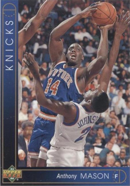 Cubierta superior 1993-94 - Anthony Mason #297
