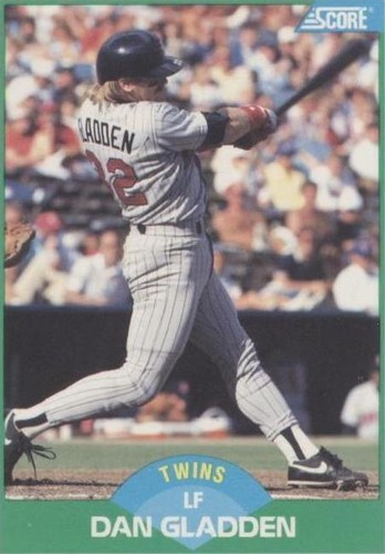 1989 Score - Dan Gladden #62