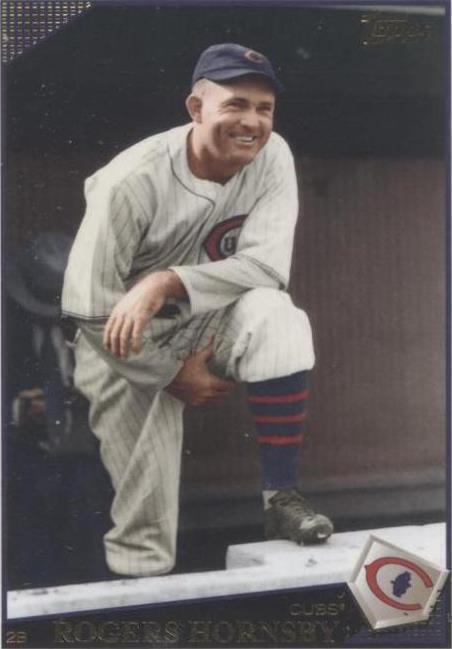 Actualizaciones y aspectos destacados Topps 2009 - Rogers Hornsby #UH71