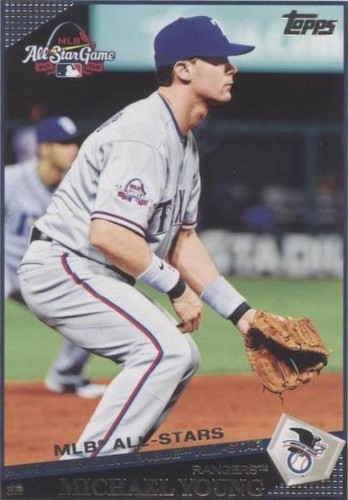 2009 Topps Updates & Highlights - Michael Young #UH305