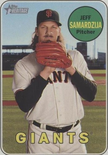 2018 Topps Heritage - Jeff Samardzija #197