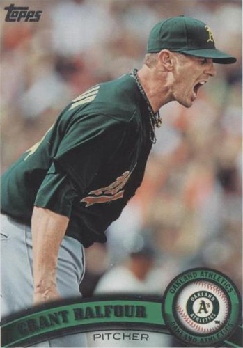 2011 Topps Update Series - Grant Balfour #US135