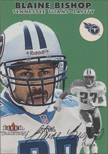 2000 Fleer Tradition Blaine Bishop #204