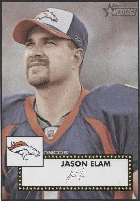 2006 Topps Heritage Jason Elam #343