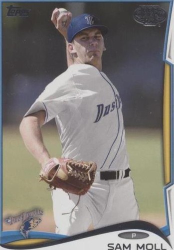 2014 Topps Pro Debut - Sam Moll #198