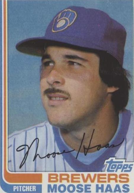 1982 Topps - Moose Haas #12