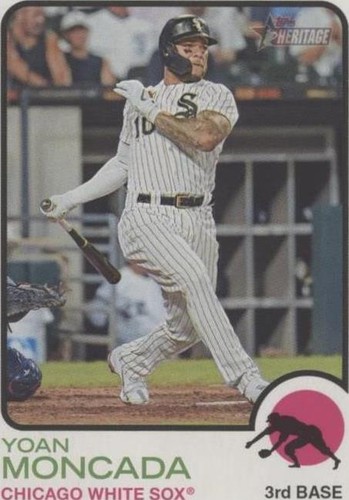 2022 Topps Heritage - Yoan Moncada #9