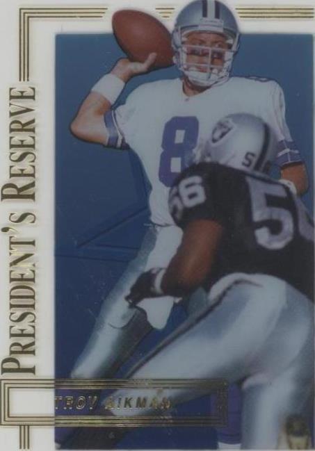 Collector's Edge President's Reserve Troy Aikman #44 1996