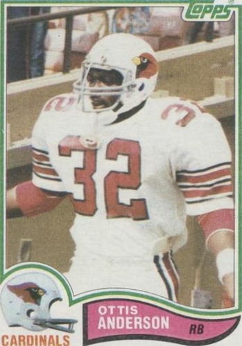 1982 Topps Ottis Anderson #463