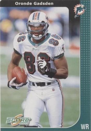 2002 Score Oronde Gadsden #118