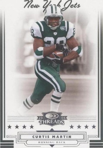2006 Donruss Threads Curtis Martin #69