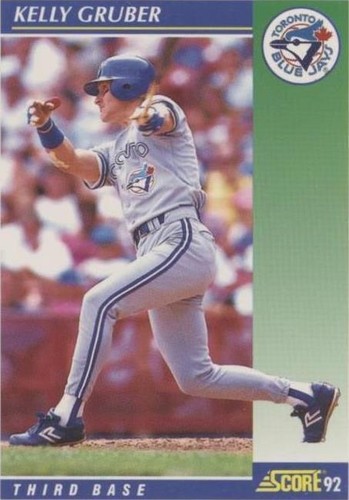 1992 Score - Kelly Gruber #495