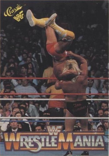 1990 Classic WWF The History of Wrestlemania - Donald Trump The Hammer #50
