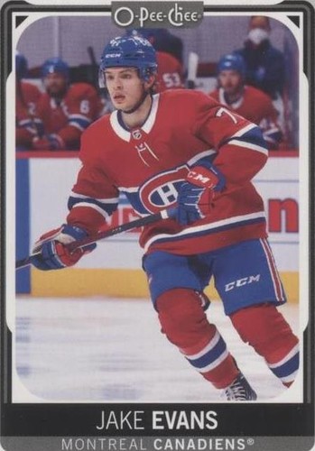 2021-22 O-Pee-Chee - Jake Evans #294