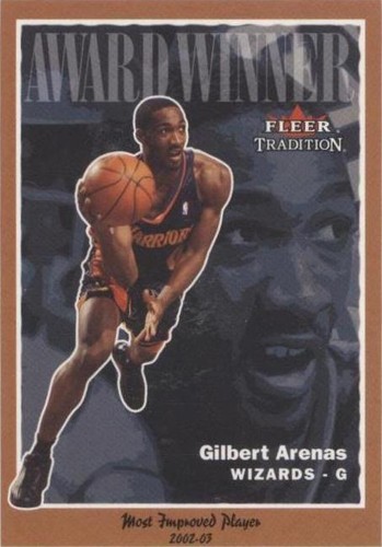 2003-04 Fleer Tradition - Gilbert Arenas #225