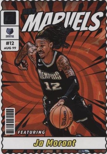 JA MORANT 2023-24 Panini Mosaic Base #127 NBA Grizzlies ID