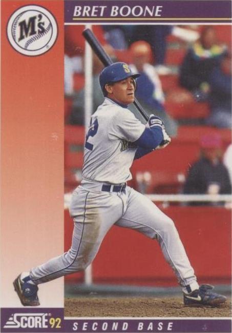 Score Rookie & Traded 1992 - Bret Boone #104T