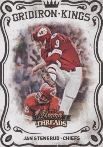 2010 Panini Threads Jan Stenerud #39