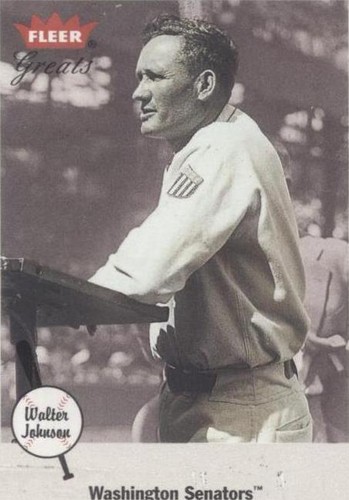 2002 Fleer Greats - Walter Johnson #13